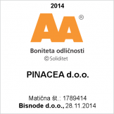 Boniteta odličnosti AA Pinacea